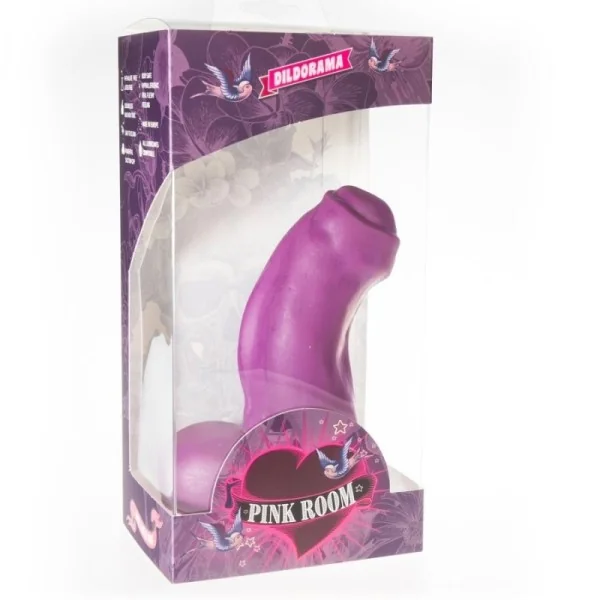 Nestor realistischer Dildo Lila 16,5 cm von Pink Room kaufen | Fesselliebe