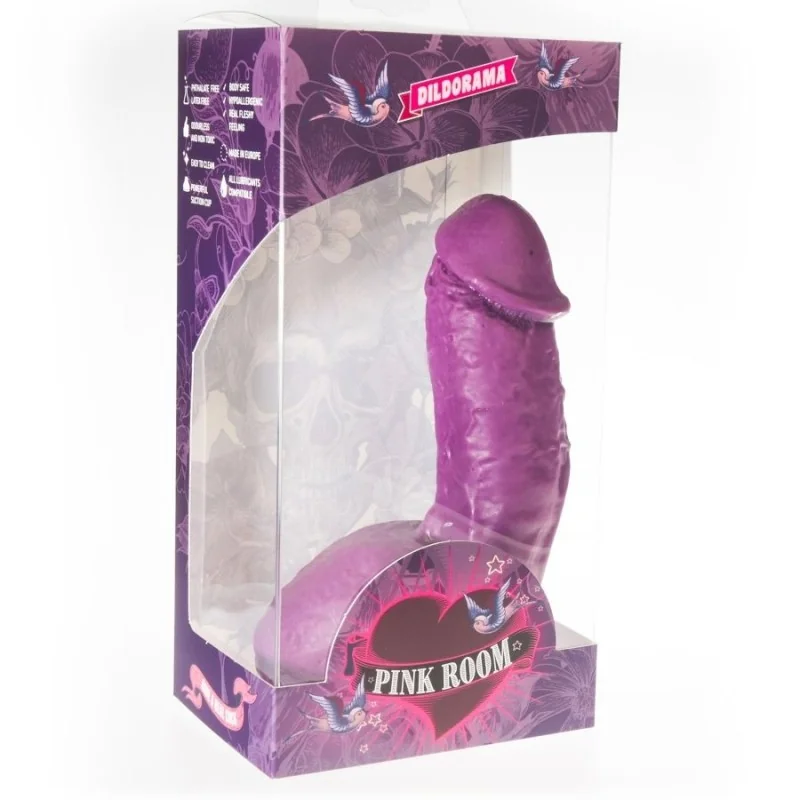 Elian realistischer Dildo Lila 17,5 cm von Pink Room kaufen | Fesselliebe 2