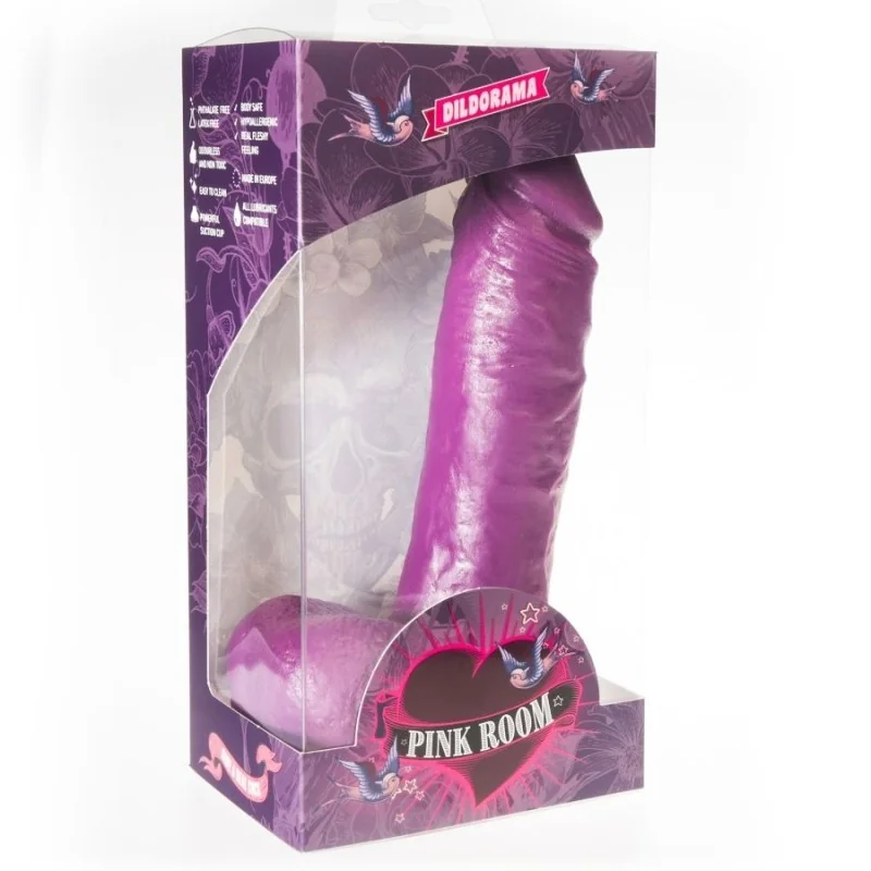 Anton realistischer Dildo Lila 21,5 cm von Pink Room kaufen | Fesselliebe 2