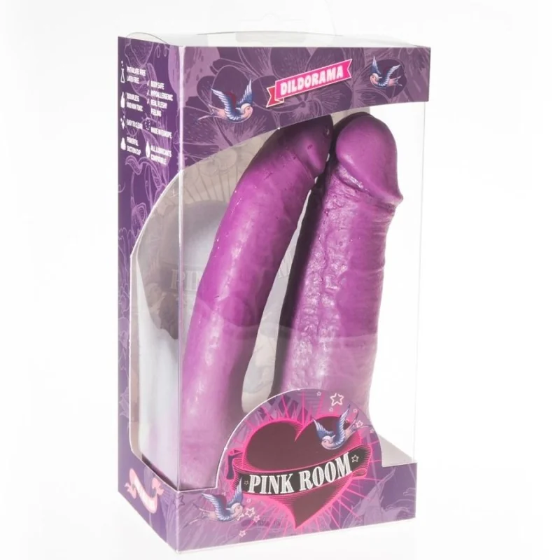 Arthus realistischer Dildo Lila 17cm/15,5cm von Pink Room kaufen | Fesselliebe 2