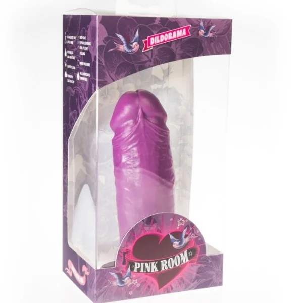 Dael realistischer Dildo Lila 18,5 cm von Pink Room kaufen | Fesselliebe