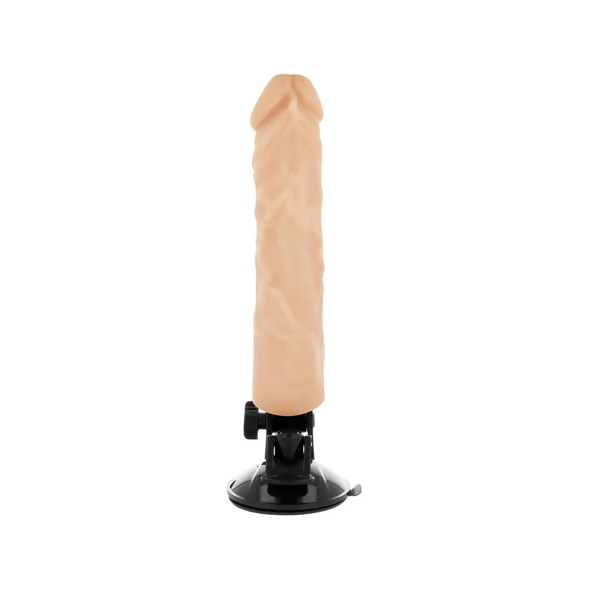 Realistischer Vibrator mit Fernbedienung Naturweiss 21 cm -O- 4 cm von Basecock kaufen | Fesselliebe