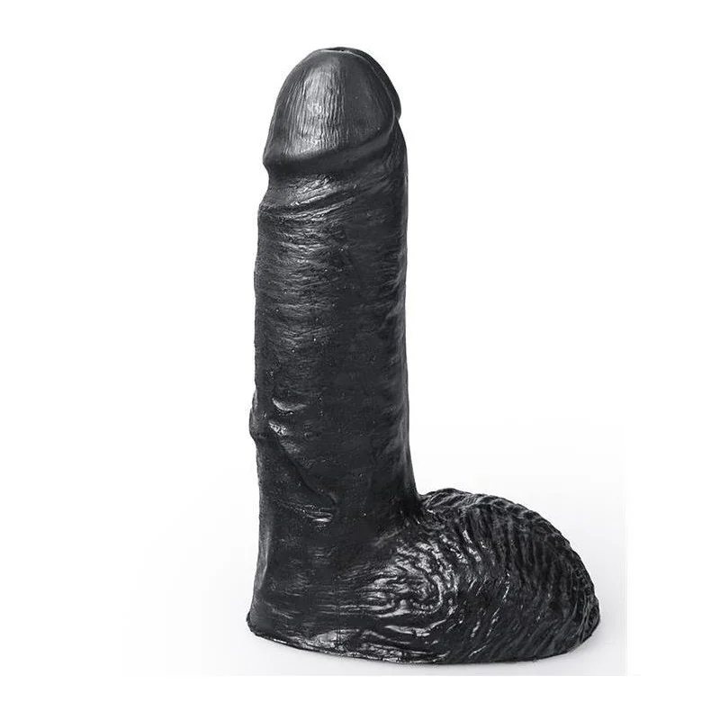 Realistischer Dildo Schwarz Farbe Cesar 19 cm von Hung System kaufen | Fesselliebe