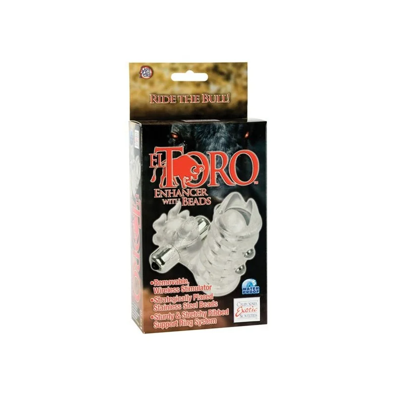 El Toro Verstrker mit Perlen von Calexotics kaufen | Fesselliebe 2