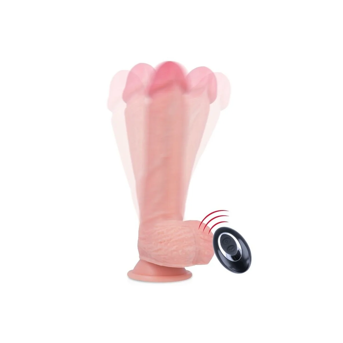 Flüssiger Silikonvibrator mit Fernbedienung Premium Apache 20.5 cm -O- 4.62 cm von Rock Army kaufen | Fesselliebe