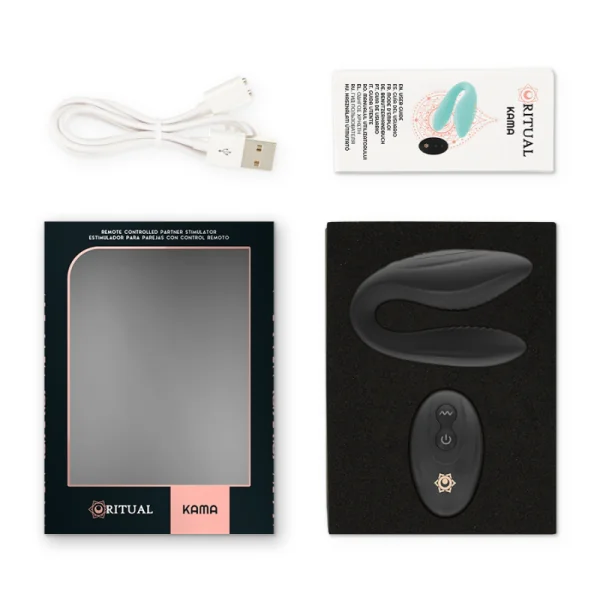 Kama mit Fernbedienung für Paare Azabache von Rithual kaufen | Fesselliebe