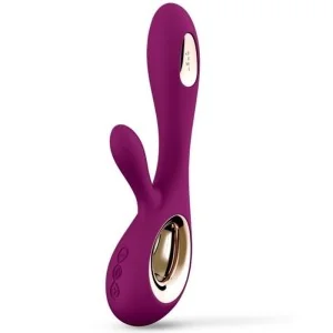 Soraya Wave Vibrator Rabbit Deep Rose von Lelo kaufen | Fesselliebe