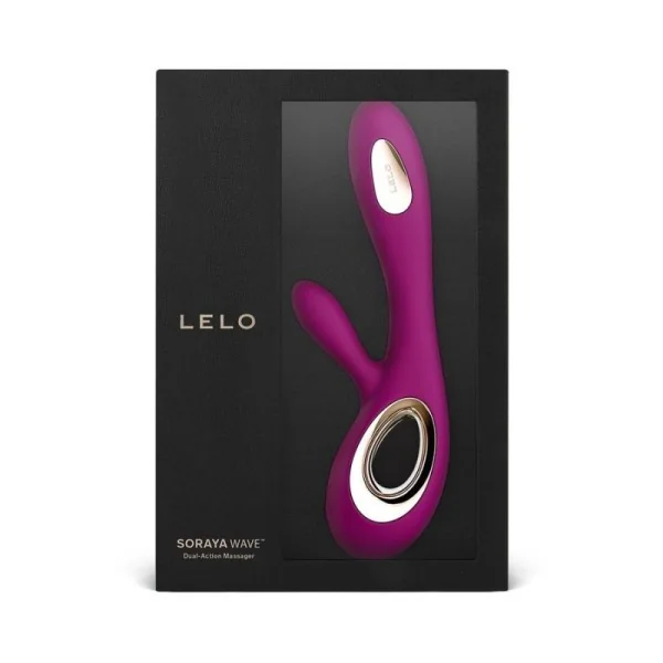Soraya Wave Vibrator Rabbit Deep Rose von Lelo kaufen | Fesselliebe