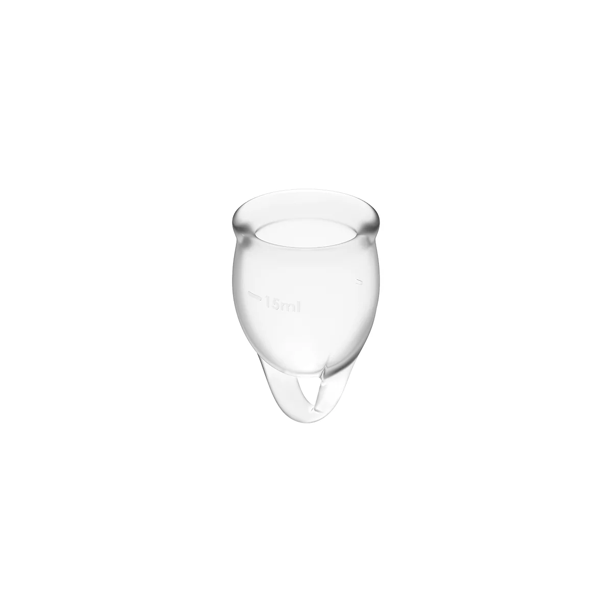 Feel Confident Menstrual Cup Clear 15 + 20 ml von Satisfyer Menstrual Cups kaufen | Fesselliebe