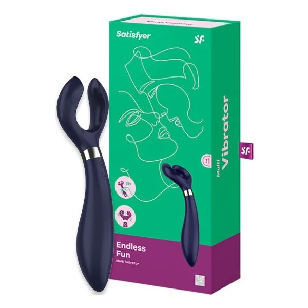Endless Fun Multi Vibrator 3 Blau von Satisfyer Partner kaufen | Fesselliebe
