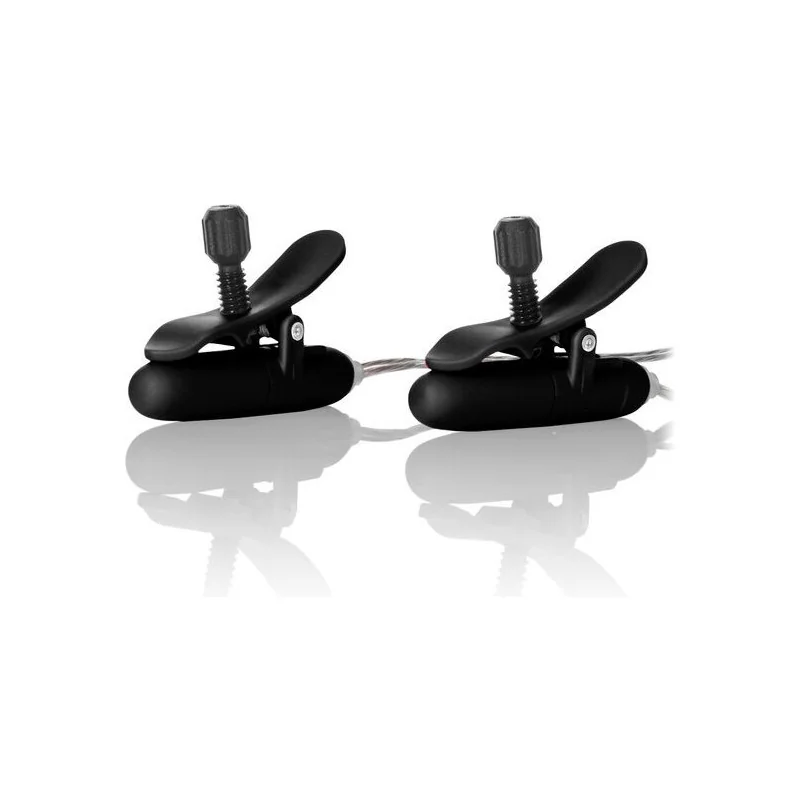 Vibr Beheizte Nippel-Teaser Schwarz von Calexotics kaufen | Fesselliebe 2