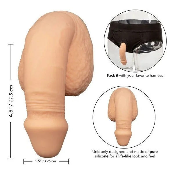 Silikon-Packung Penis 12.75 cm Fleisch von Calexotics kaufen | Fesselliebe