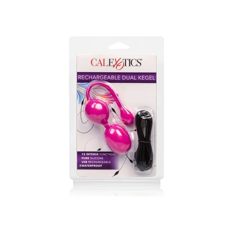 wiederaufladbarer Dual Kegel Rosa von Calexotics kaufen | Fesselliebe 2