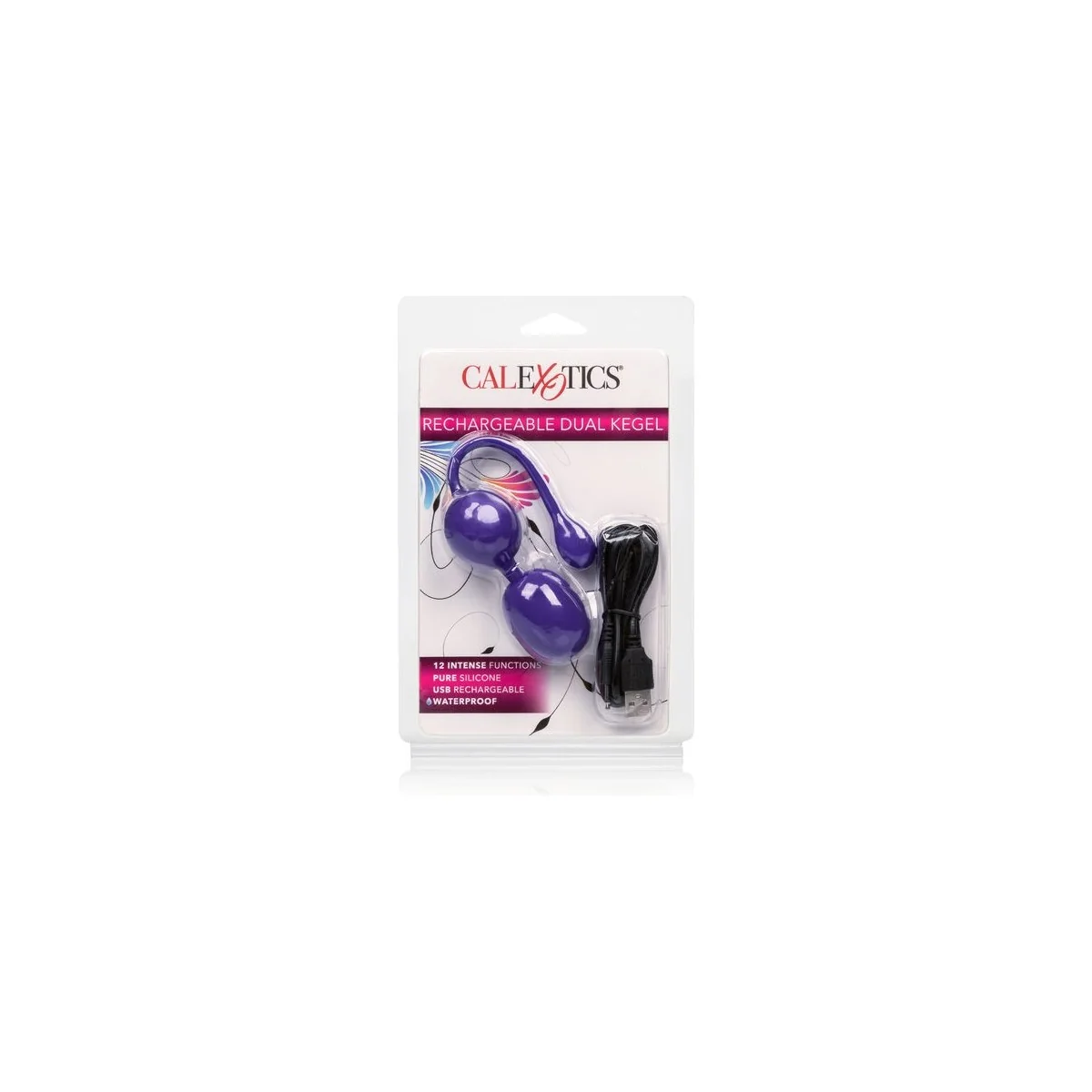 wiederaufladbarer Dual Kegel Lila von Calexotics kaufen | Fesselliebe