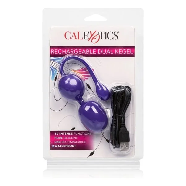 wiederaufladbarer Dual Kegel Lila von Calexotics kaufen | Fesselliebe
