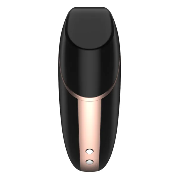 Love Triangle Stimulator & Vibrator Schwarz von Satisfyer Connect kaufen | Fesselliebe