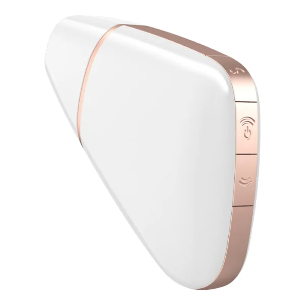 Love Triangle Stimulator & Vibrator Weiss von Satisfyer Connect kaufen | Fesselliebe