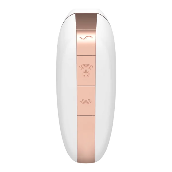 Love Triangle Stimulator & Vibrator Weiss von Satisfyer Connect kaufen | Fesselliebe
