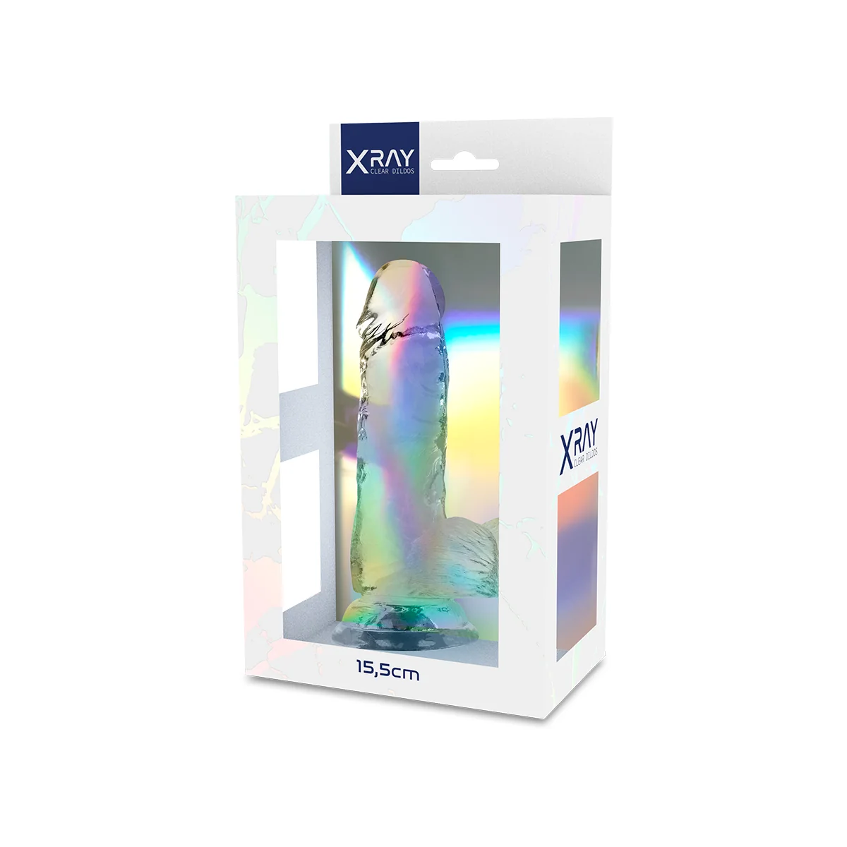 Klarer Hahn mit Hoden 15.5 cm -O- 3.5 cm von X Ray kaufen | Fesselliebe