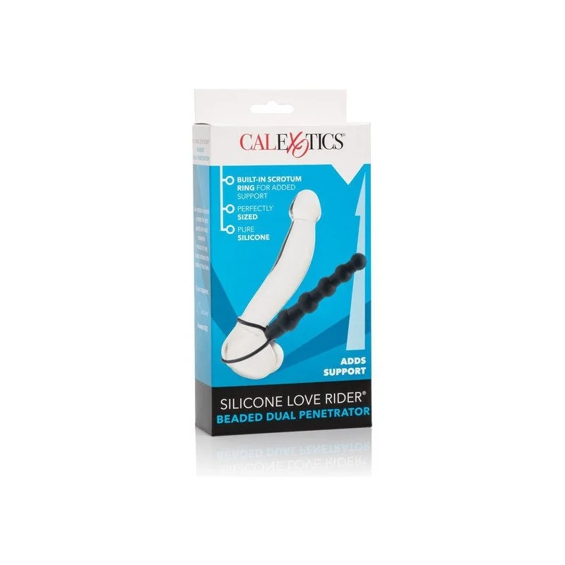 Beaded Dual Penetrator Schwarz von Calexotics kaufen | Fesselliebe 2