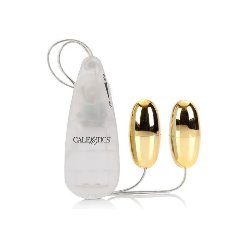 Vibrierende Kugeln Gold Duo von Calexotics kaufen | Fesselliebe