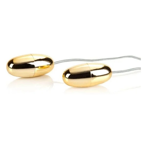 Vibrierende Kugeln Gold Duo von Calexotics kaufen | Fesselliebe
