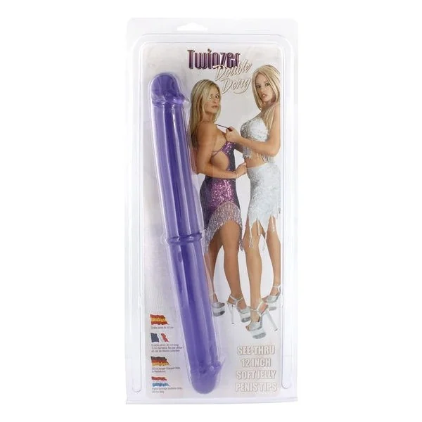 Doppelpenis 30 cm Lila von Seven Creations kaufen | Fesselliebe