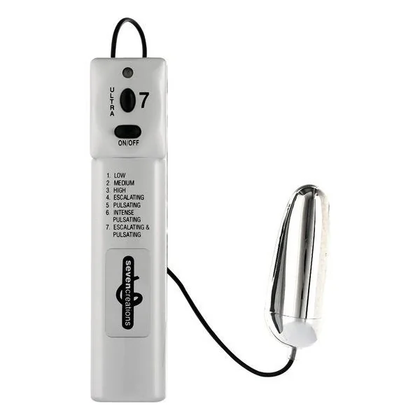 Ultra 7 Vector Vibrierendes Ei von Seven Creations kaufen | Fesselliebe