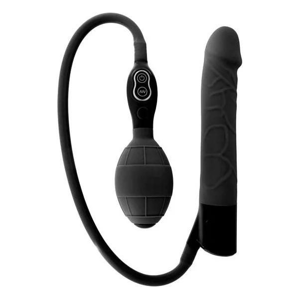 Schwarzer Aufblasbarer Vibrator Von von Seven Creations kaufen | Fesselliebe