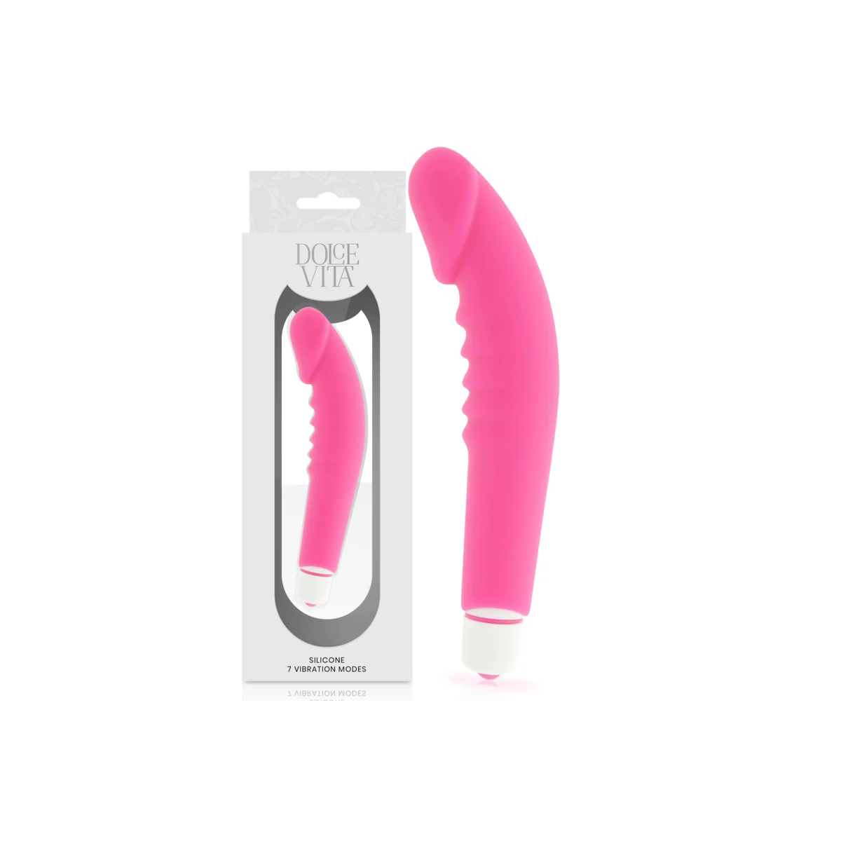 Realistic Pleasure Pink Silicone von Dolce Vita kaufen | Fesselliebe