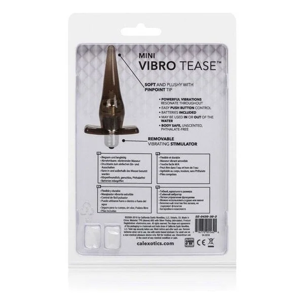 Mini Vibro Tease Schwarz von Calexotics kaufen | Fesselliebe