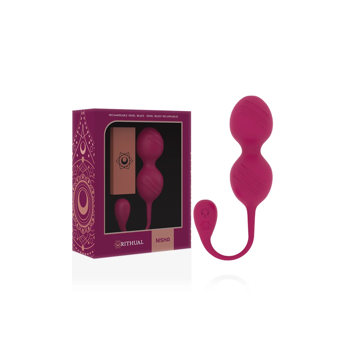 Nisha - wiederaufladbare Vibrierende Kegelblle Orchidee von Rithual kaufen | Fesselliebe