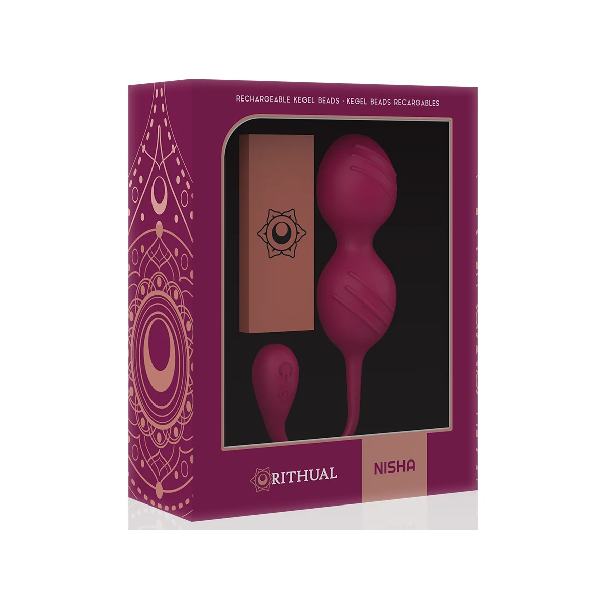 Nisha - wiederaufladbare Vibrierende Kegelblle Orchidee von Rithual kaufen | Fesselliebe