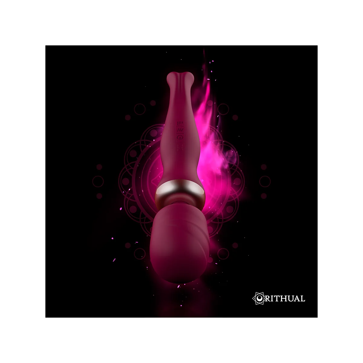 Leistungsstarker wiederaufladbarer Akasha - Wand 2.0 Orchidee von Rithual kaufen | Fesselliebe