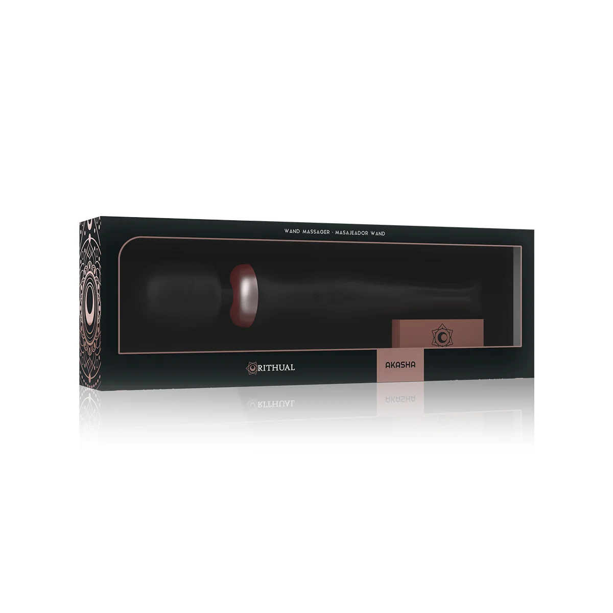 Leistungsstarker wiederaufladbarer Akasha - Wand 2.0 Schwarz von Rithual kaufen | Fesselliebe