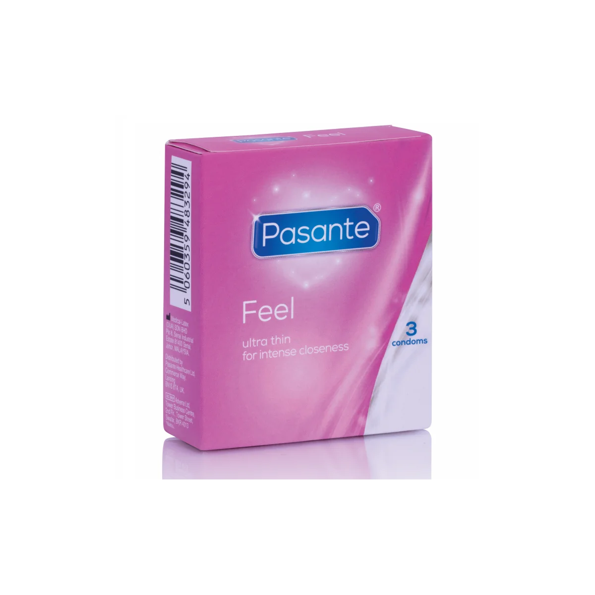 Kondome Sensitive Ultra Dünn 3 Stück von Pasante kaufen | Fesselliebe