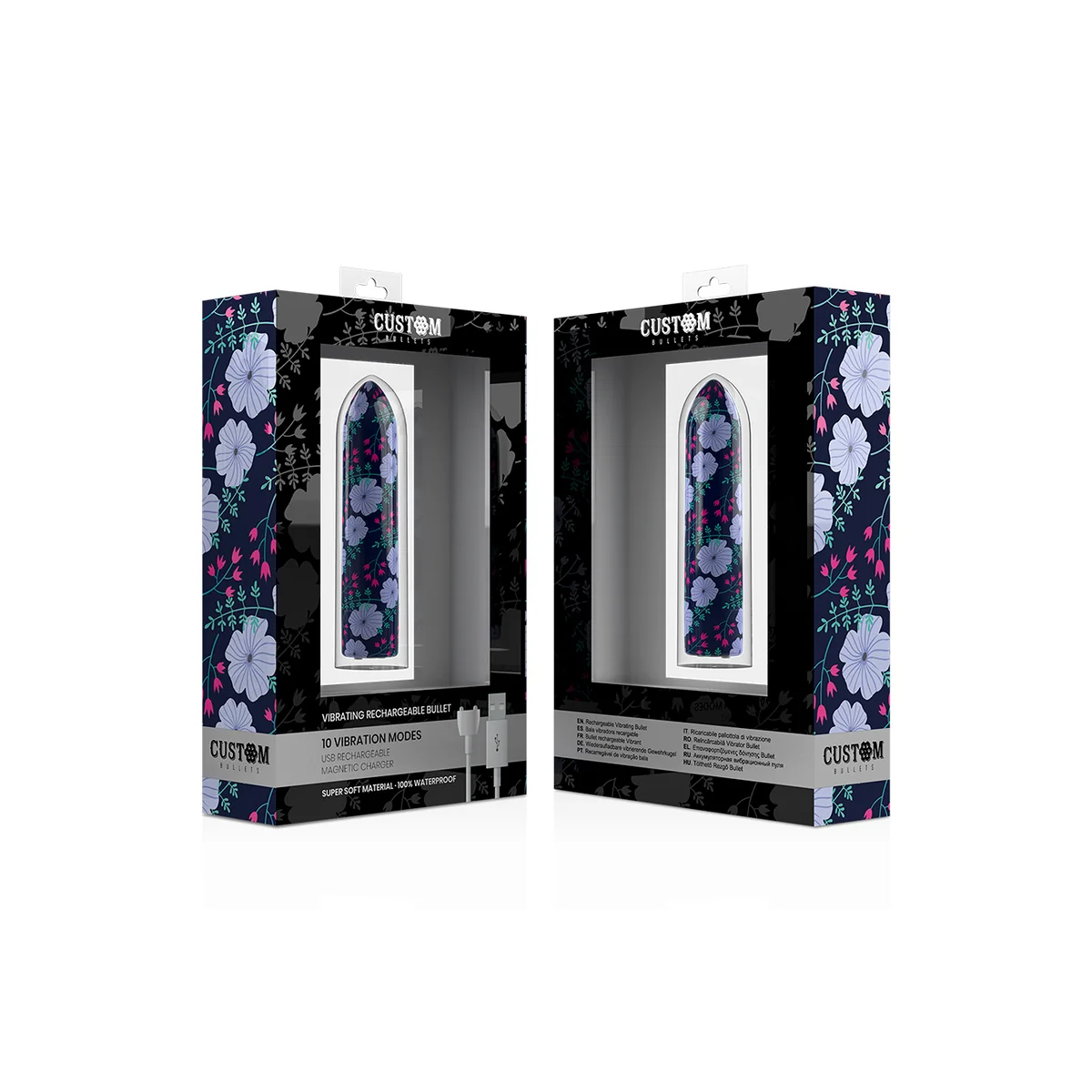 Aufladbare Bullet Spring 10 Intensities von Custom Bullets kaufen | Fesselliebe