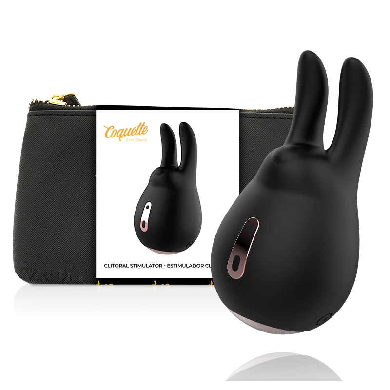 Klitorialstimulator Schwarz / Gold von Coquette Toys kaufen | Fesselliebe