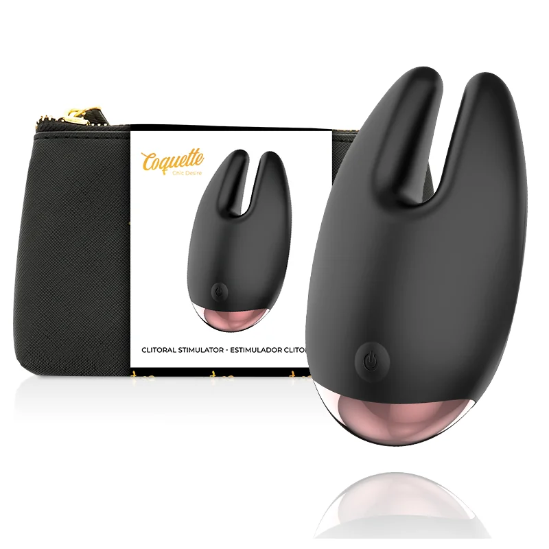 Klitorialstimulator Schwarz / Gold von Coquette Toys kaufen | Fesselliebe