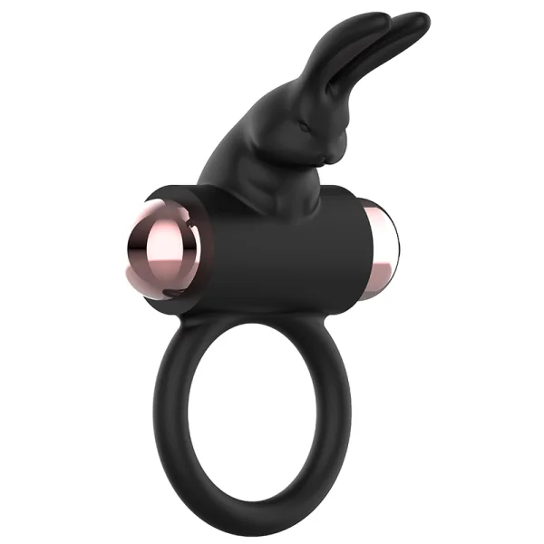 Cockring mit Vibrator Schwarz/ Gold von Coquette Toys kaufen | Fesselliebe