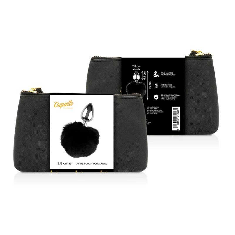 Analplug Metallgrösse L 2.8 X 4.1 cm von Coquette Toys kaufen | Fesselliebe 2