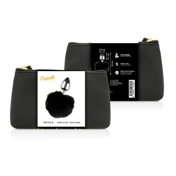 Analplug Metallgrösse L 2.8 X 4.1 cm von Coquette Toys kaufen | Fesselliebe