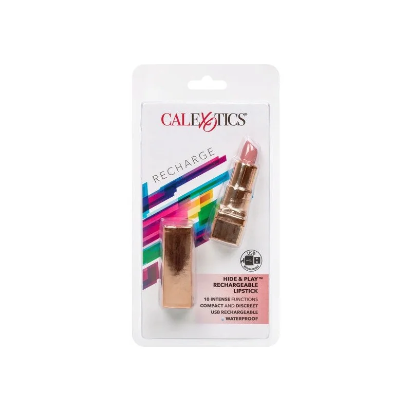 Bala wiederaufladbarer Lippenstift Hide & Play Zartes Rosa von Calexotics kaufen | Fesselliebe 2
