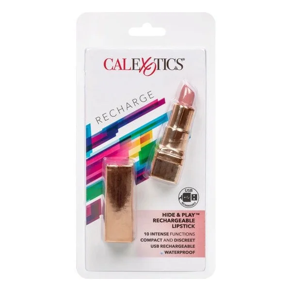 Bala wiederaufladbarer Lippenstift Hide & Play Zartes Rosa von Calexotics kaufen | Fesselliebe
