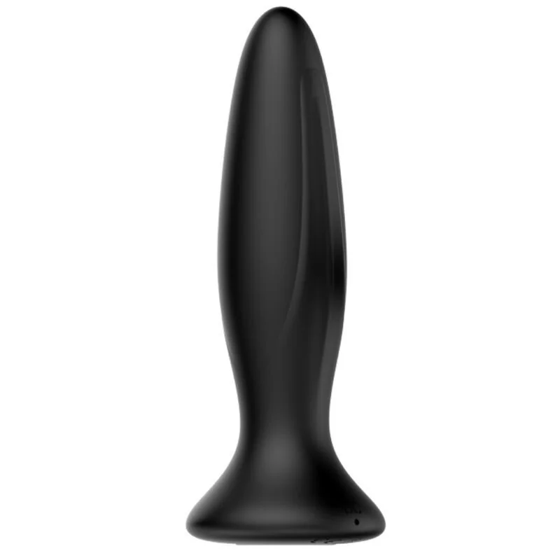 wiederaufladbarer Schwarzer Vibrator Analsplug von Mr Play kaufen | Fesselliebe 2