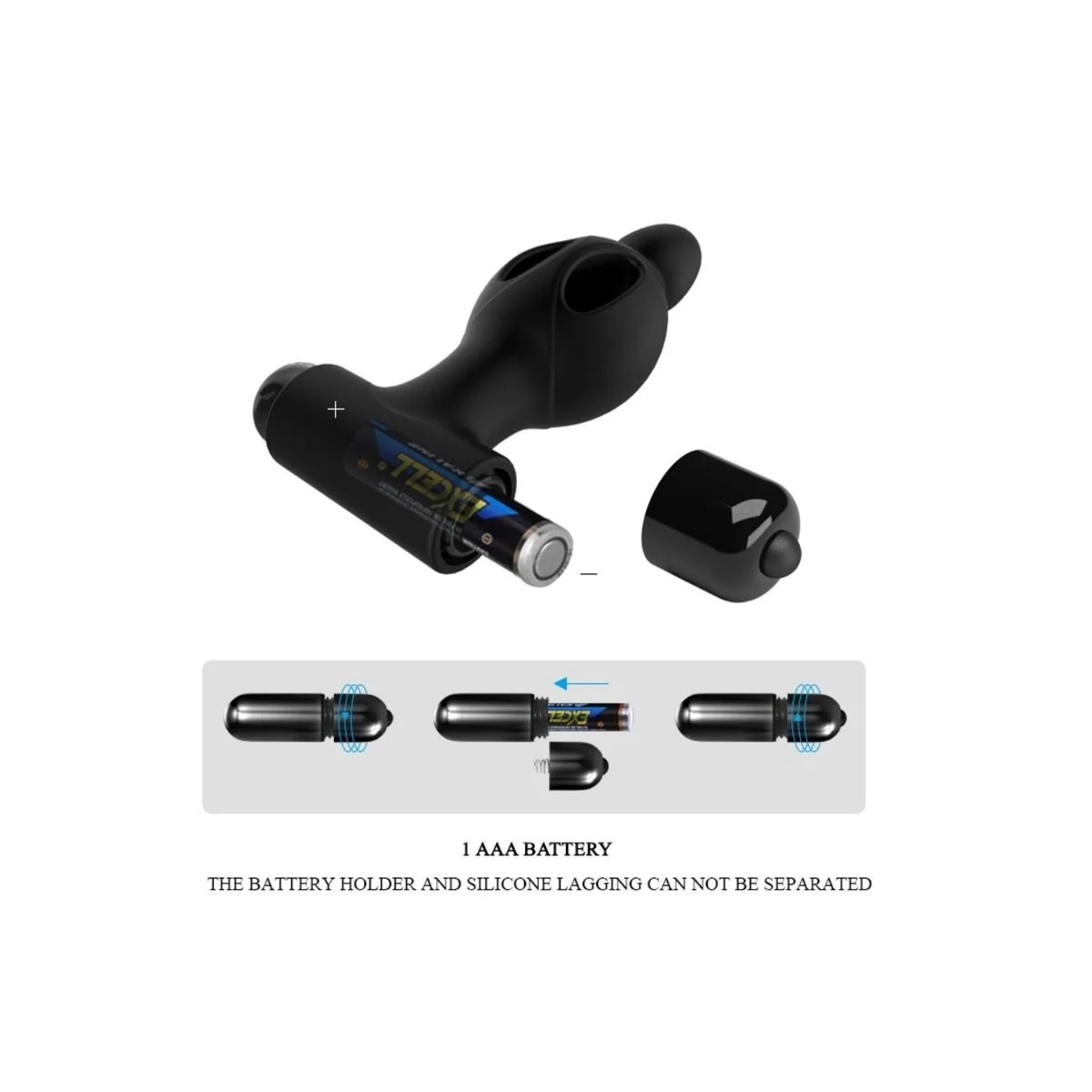 Silikon Analsplug mit Vibration von Mr Play kaufen | Fesselliebe