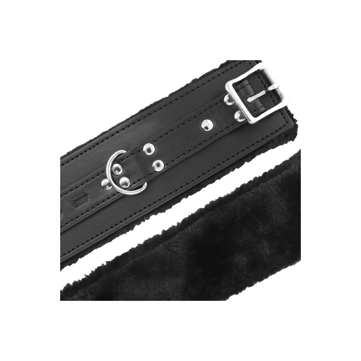 Schwarz Gefütterte Bdsm-Handschellen von Darkness Bondage kaufen | Fesselliebe