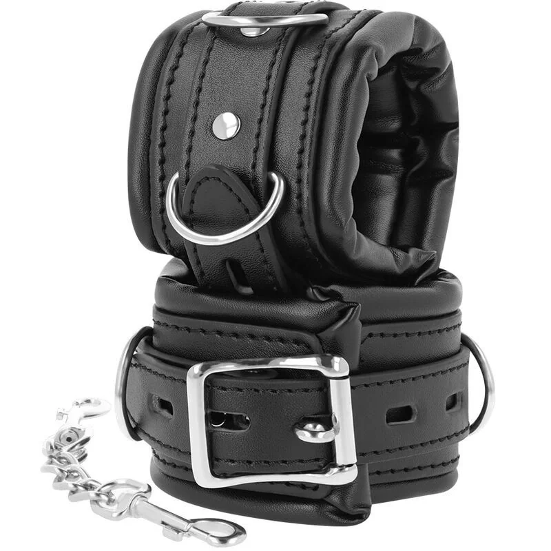 Gepolsterte Bdsm-Handschellen von Darkness Bondage kaufen | Fesselliebe 2