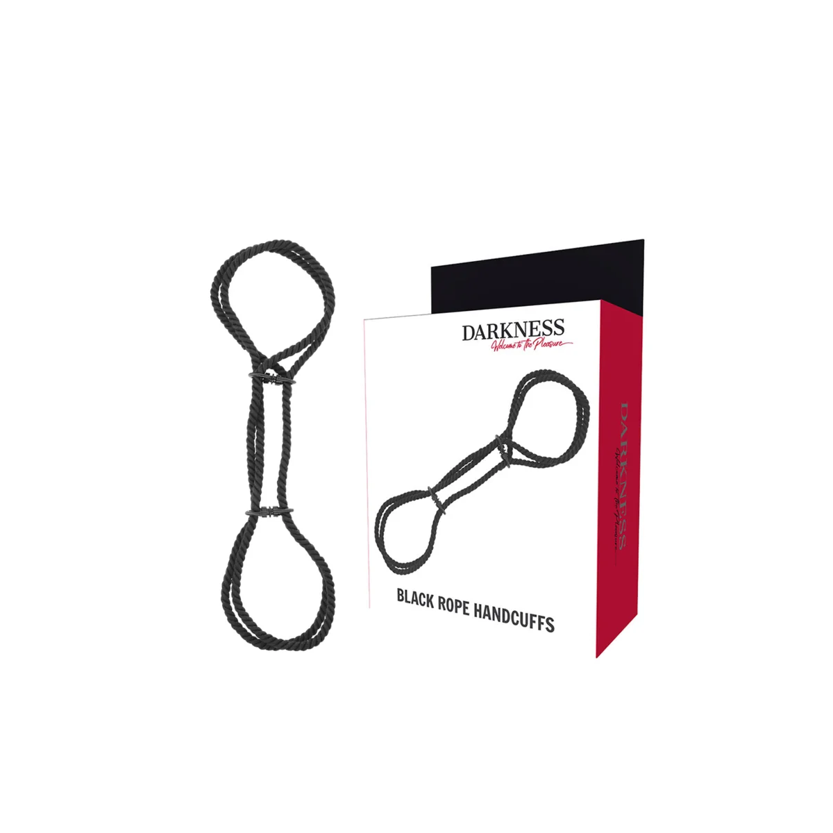 Handschellen Oder Knöchel-Handschellen aus 100 % Baumwolle von Darkness Bondage kaufen | Fesselliebe