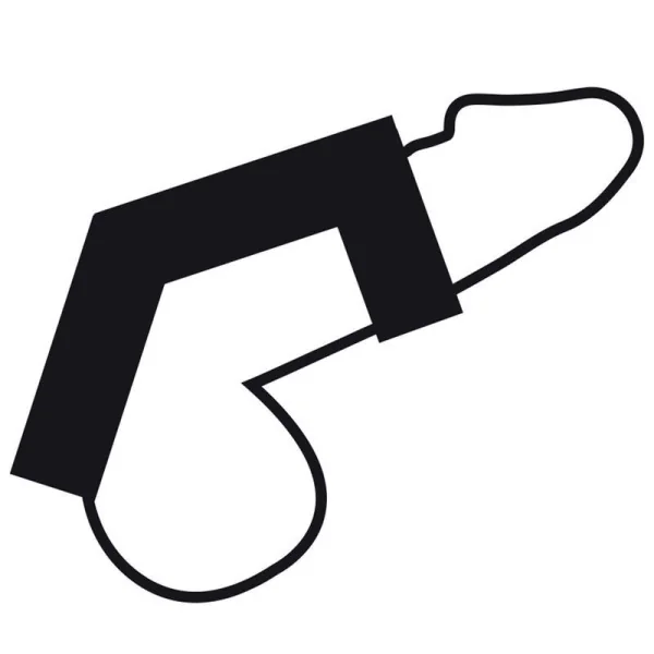 Verstellbarer Penis- und Hodenring aus Leder von Darkness Bondage kaufen | Fesselliebe